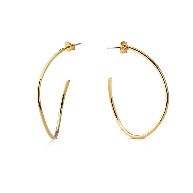 Pirouette Hoops - Gold